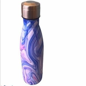 Multicolored Psychedelic Pattern Insulated Metal bottle 24 OZ NWOT
